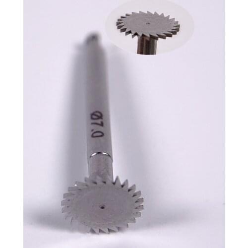 Dental Saw Wheel Sharp φ7.0 for Compression Bone Expander Screw Expand Implant Sinus Lift Compress