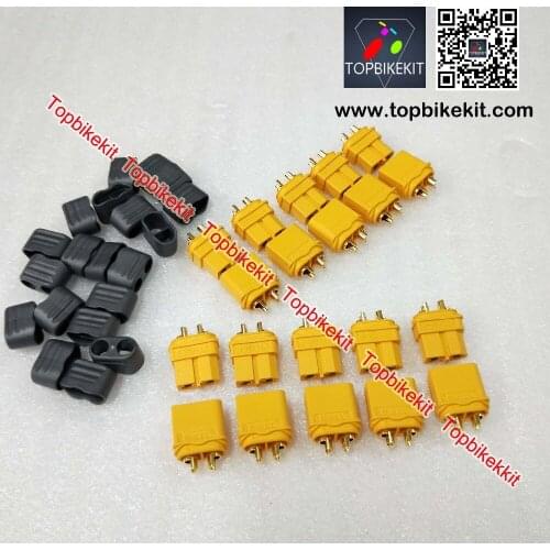 10pairs Amass XT60H Male/Female Sheath Housing Plug For ESC Lipo Battery For ebike charger and battery charge and discharge port