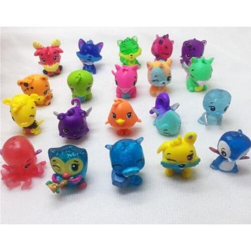 10Pcs/lot CUTE DOLL Model Toy Bag Little Pet Mini twisted egg Toy Animal Cat Patrulla Canina Dog Toys for Children