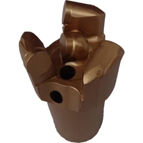 55mm Diamond composite chip pdc drill bit,water well drilling bit,three-wing exploration drill Bit,geological pdc core bit