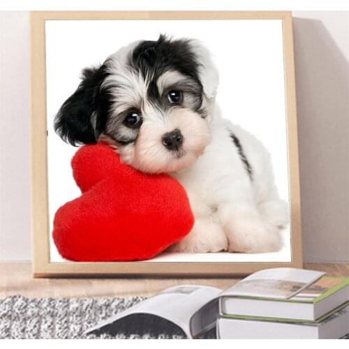 5D Diamond painting Cartoon Dog alien Cute Cat Cross Stitch Rhinestone Embroidery Home kids room Decor Sticker Poster