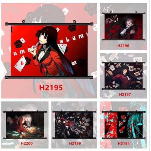 Kakegurui Jabami Yumeko Anime Manga HD Print Anime Posters Wall Poster Canvas Painting Wall Decor Wall Art Picture Home Decor