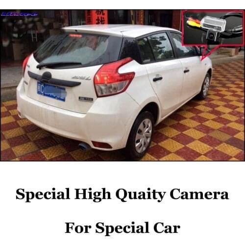 LiisLee Car Reversing image Camera For TOYOTA Vios Yaris L XP150 2013~2020 Night Vision HD WaterProof Rear View back CAM