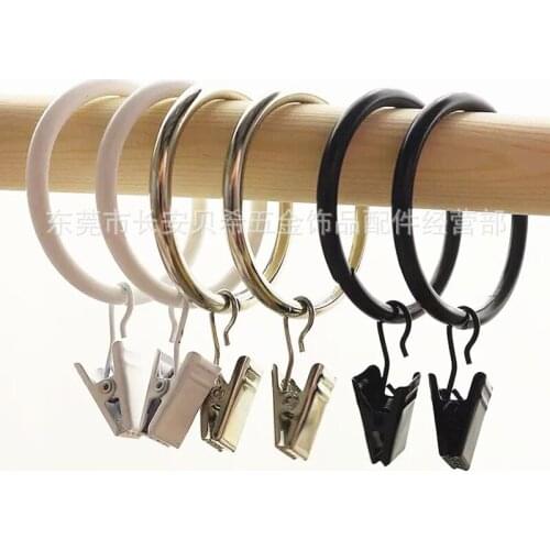 Metal curtain clip curtain hook. Curtain buckle 50 Piece