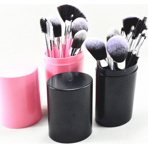 Meinaiqi 12 Pcs/set Makup Brushes Kits Professional Beauty Makeup Tools Foundation Cosmetics Blending Brush Soft Synthetic Hair