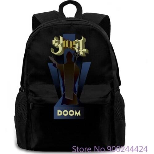 Ghost Doom M L Official Metal Rock Band New Brand women men backpack laptop travel school adult student