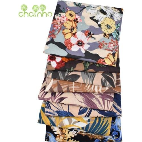 Printed Plain Cotton Fabric,Late Autumn Series,DIY Sewing Quilting Poplin Material For Baby&Childrens Shirts,Skirts&Dress