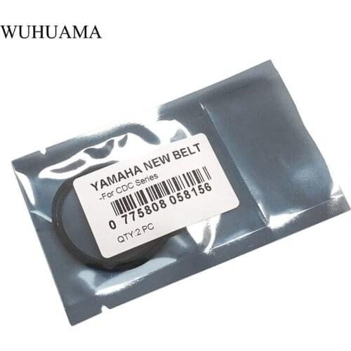 2PCS NEW LOADER Rubber Belt For YAMAHA DRIVE BELT CDC-775 CDC-80 CDC-805 CDC-815 CDC-835 CDC-845 CDC-906