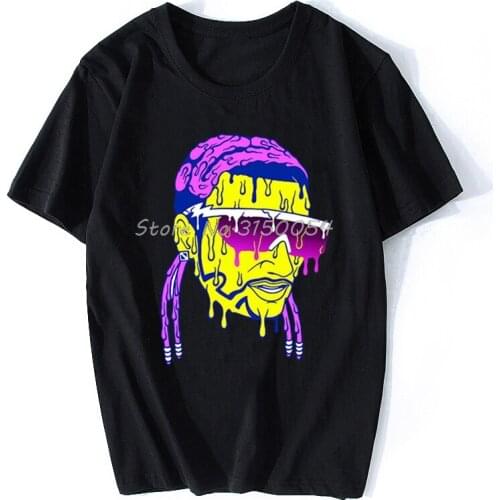 Riff Raff American Rapper Black T Shirt Men Brand Retro Gift Tshirt Summer Cotton O-neck T-shirt Hip Hop Funny Tees Harajuku