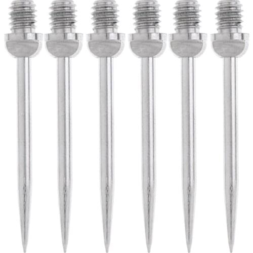6 Pieces 2BA Steel Point Converter Points Replacement Tips for Darts