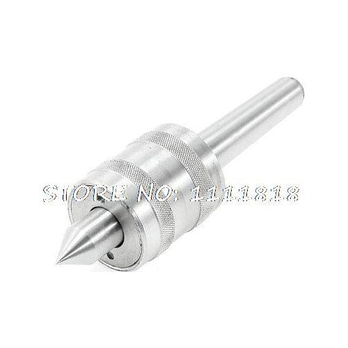 Carbide Tipped MT2 Morse Taper Ball Bearing Live Lathes Center