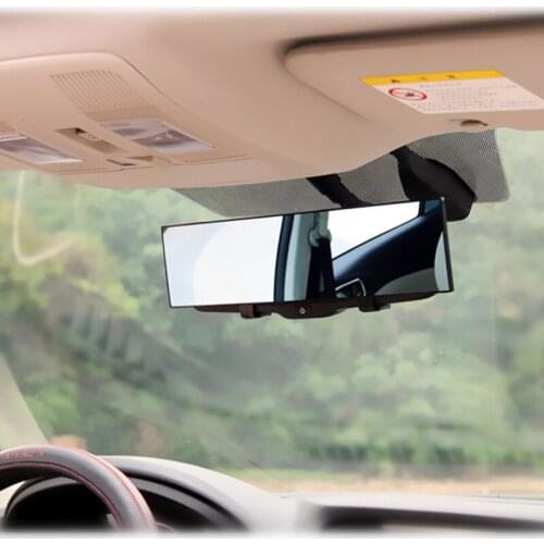 Universal Car Mirror Interior Rearview Mirrors Auto Rear View Mirror Anti-glare Wide-angle Surface Blue Mirror Auto Accessories