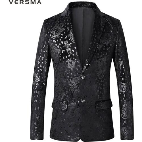 VERSMA Men's Suits And Jackets