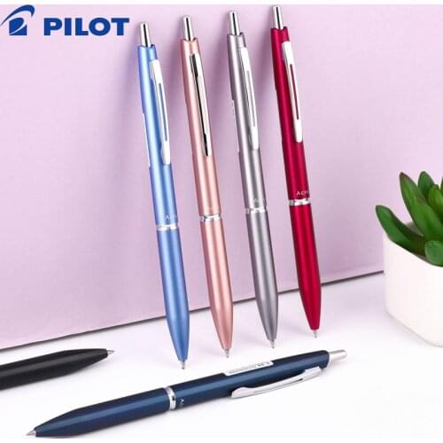 1pcs Japan Pilot Acro Retro Ballpoint Pen Press-type Limited Edition BAC-30EF Resin Bar Sign Pen Smooth Black Oil Pen 0.5mm0.7mm