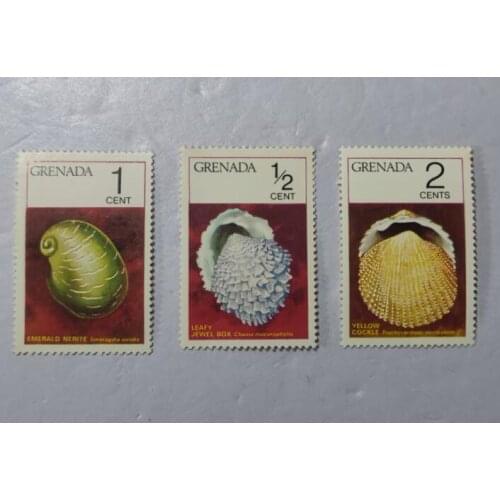 1975 Grenada shell stamps， China Post Stamps Postage Collection