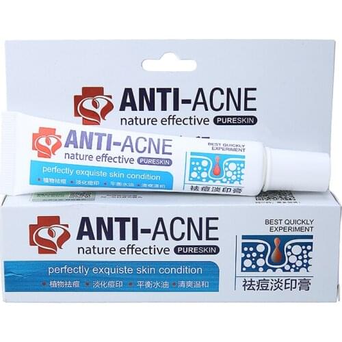 30g Anti-Acne Clear Blemish Removal Cream Acne Pimple Scar Dark Spots Removing Skin Brightening Natural Safe