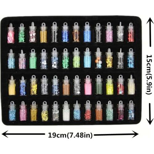 48Pcs Slime Beads DIY Kit Slime Filler Toys Slime Charms For Fluffy Foam Slime Lizun Slime Accessories Supplies Y4UD