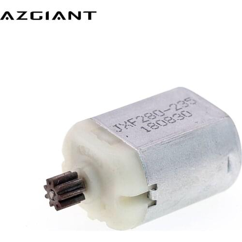 Automotive 9T teeth GearWheel Car RearView Mirror Motor, Car Door Lock Motor, steer lock motor 12V DC carbon brush