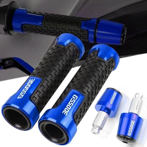 For Suzuki GS500E GS500 E 1995 1996 1997 1999 1998 Motorcycle Accessories 7/8" 22MM CNC Handlebar Grips Handle Bar Cap Ends Plug