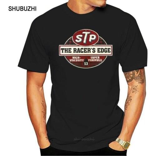STP T-SHIRT Old School Classic Vintage Performance Oil Cafe Racer ALL SIZES M01 Cotton Sportswear Men Tops Tee Shirt