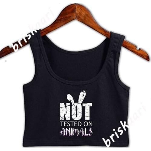 Animal Welfare Animals Animal Lover Animal Shelter Crop Top Women Graphic O Neck Graphic Comical Clothing Pictures Tops Vest