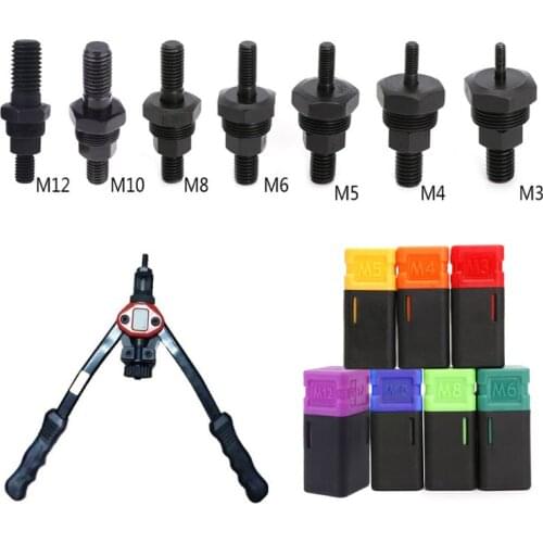 Riveter Part Threaded Mandrel Replacement For Hand Nut Metric M3-M12