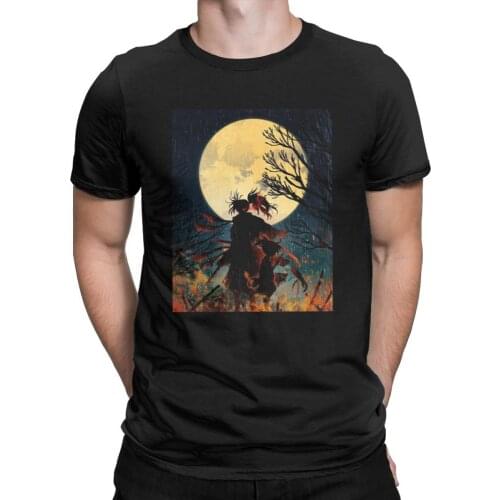 Dororo And Hyakkimaru T-Shirts Men Funny TShirt O-Neck Short Sleeve T Shirt Men Cotton Tees Streetwear