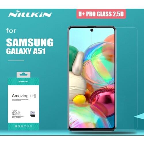 Nillkin for Samsung Galaxy A51 Glass H+ Pro Tempered Glass Screen Protector 0.2mm Ultra-Thin HD Protective Glass For Samsung A51
