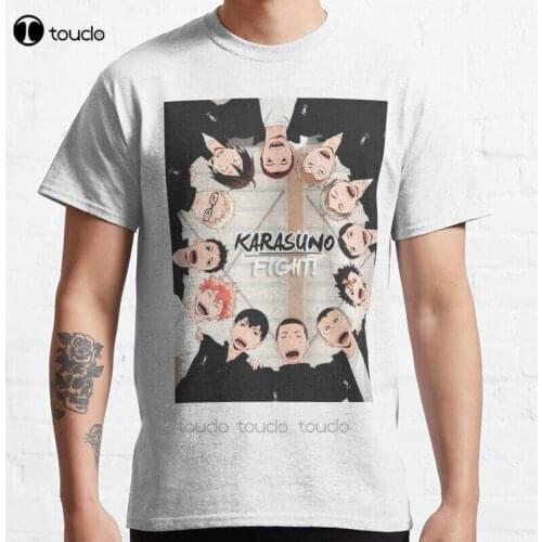 New Karasuno - Haikyuu Classic T-Shirt Cotton Men Tee Shirt