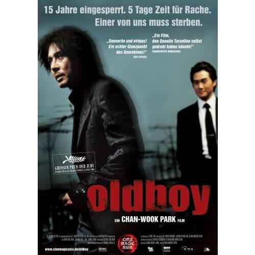 Oldboy Movie Art print Silk poster Home Wall Decor