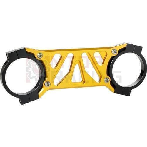 Front Fork Stabilizer Fork Brace For Yamaha RZ250R 1983 Silver Gold