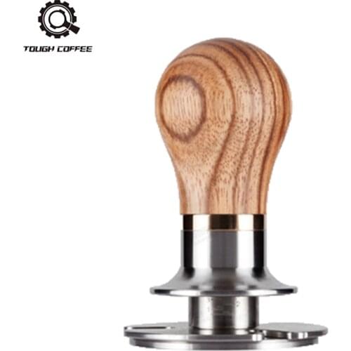 Coffee Accessories Stainless Steel Coffee Tamper 58.5mm Kitchen Press Tool Cloth Powder Leveler Tool Powder Hammer 58.35mm