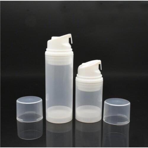 80ML clear plastic airless bottle for lotion/emulsion/serum/anti-UV cream/whitening liquid skin care cosmetic packing