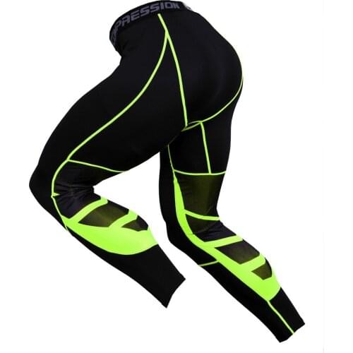 Sports Pants for Men Gym Fitness Jogging Pants Sweatpants Training Reflective Tracksuit Cycling Thermal Underwear Tights KC146