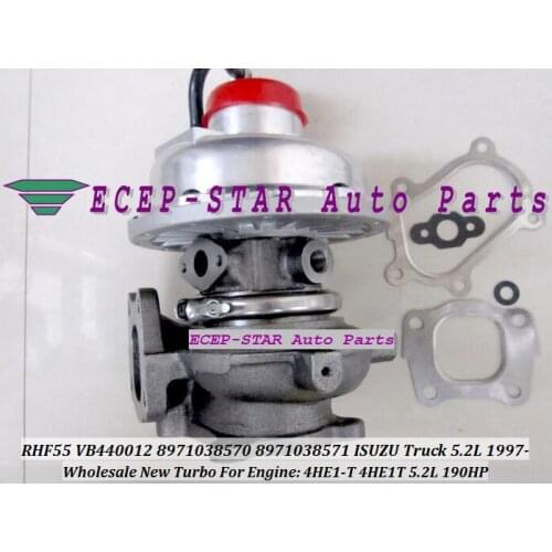 RHF55 8971038570 8971038571 VC440012 VA440013 Turbo Turbine Turbocharger For ISUZU NQR Truck 1997- 4HE1 4HE1T 4HE1-T 5.2L 142KW