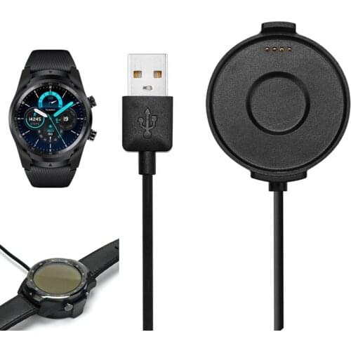 Smartwatch Dock Charger Adapter USB Charging Cable for Ticwatch Pro /2020/4G LTE Sport Smart Watch Power Charge Accessories