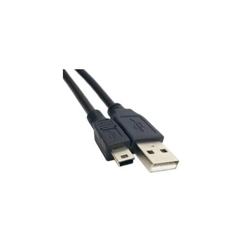 1.5M 5ft USB 2.0 Male to Mini B 5pin Male Hard Disk Camera Cable with Ferrite core