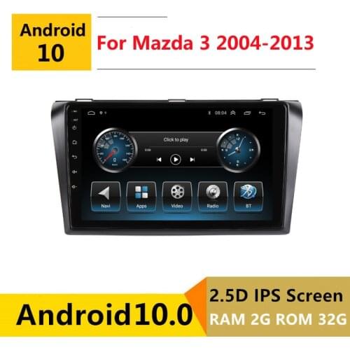 2G RAM Android car stereo for Mazda 3 bk 2004 2006 08 2010 2012 2013 radio navigation GPS Multimedia Player headunit
