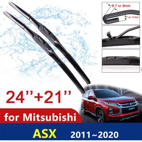 Car Wiper Blade for Mitsubishi ASX 2011~2020 RVR Front Windshield Brushes 2012 2013 2014 2015 2016 2017 2018 2019 Accessories