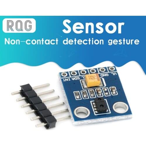 Non-contact detection of proximity and gesture and posture RGB sensor APDS-9930