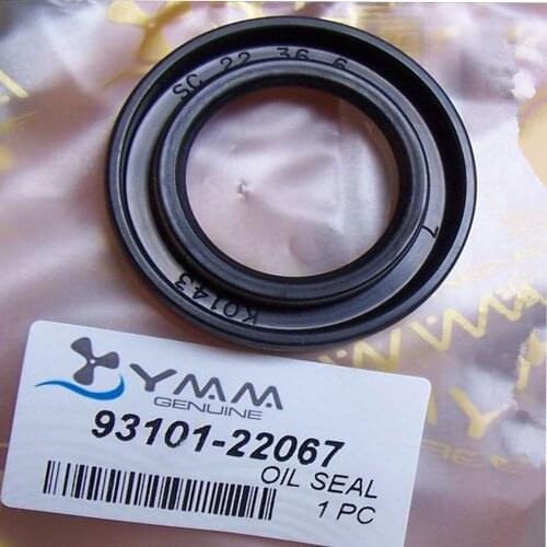 Free shipping shaft oil seal Parts for Yamaha old version 2 stroke 40-48 HP outboard propeller 93101-22067