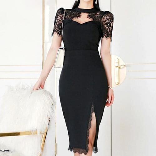 Женские кружевные платья BKQU China At AliExpress