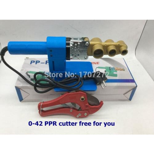 Constant temperature electronic plastic Welding Machine, ppr welding machine AC 220V 600W 20-32mm with a ppr scissor