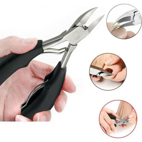 Toe Nail Cutters Clippers Ingrown Manicure Pedicure Podiatry Correction Nippers Cuticle Remover Finger Foot Care Tools New