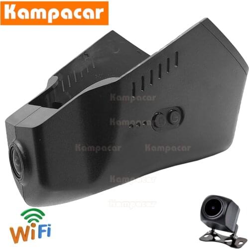 Kampacar Dashcam JG02-D For Jaguar F-PACE XE XEL XF r-sport X260 XFL X E F Type Pace black roof 2015 To 2020 Y Auto Wifi Car Dvr