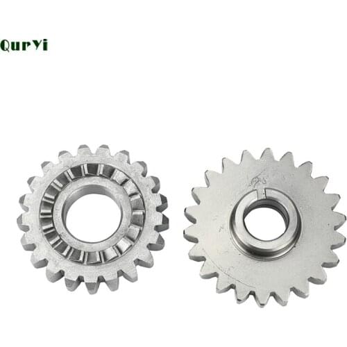 Motorcycle Kick Start Gear Bridge Gear For Zongshen 190cc Z190 W190 ZS1P62YML-2 Electric Starter Engine Dirt Pit Bike Atv Quad