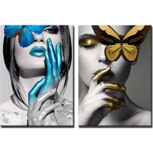 Girl DIY Painting By Numbers HandPainted Oil Painting Adults Artwork On Canvas Colouring By Numbers With Frame Home Decor Gift