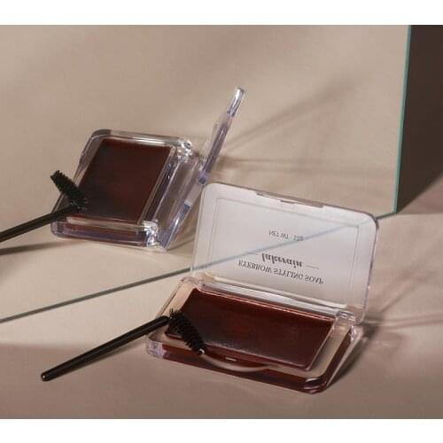 4 Colors Styling Brows Soap Kit 3D Brows Makeup Balm Lasting Eyebrow Setting Gel Waterproof Eyebrow Cream Cosmetics Tool TSLM1