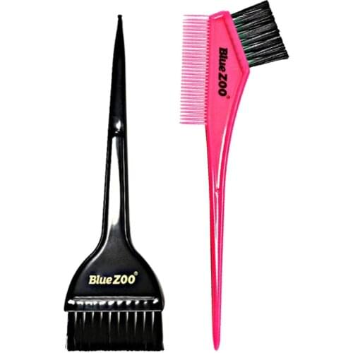 2pcs Hair Color Brush Set, Hair Dye Brush Set, Rat Tail Comb