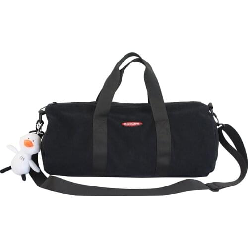 New Hand-held Travel Bag for Men Multi-functional Fitness Bag for Women Luggage Cute Practical Canvas Bucket bags /DSFC0187